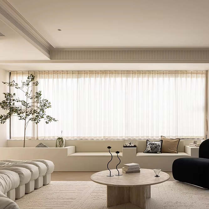 Interior Design Layout - Sanhai Французский стиль Интерьер Дизайн Внутренний