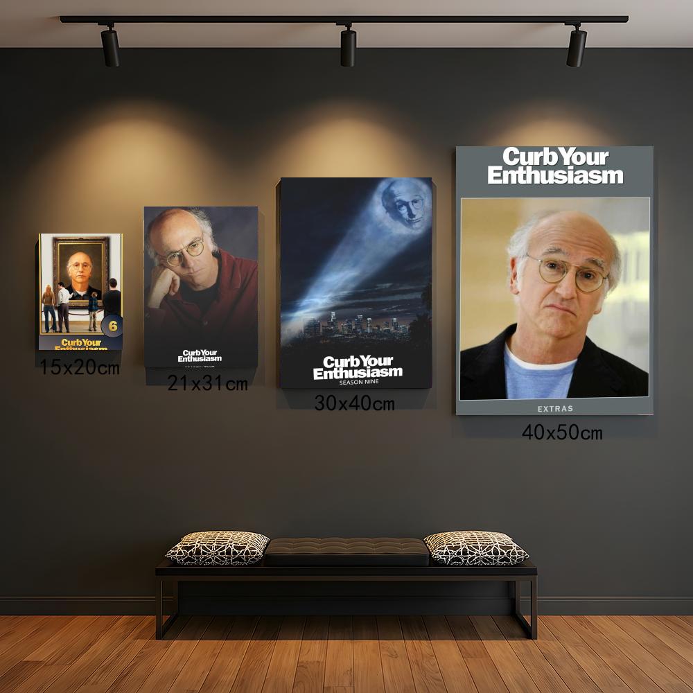 Interior Design Your Room - ТВ-сериал C-Curb Your Enthusiasm-M. Картина-каллиграфия. Элегантный