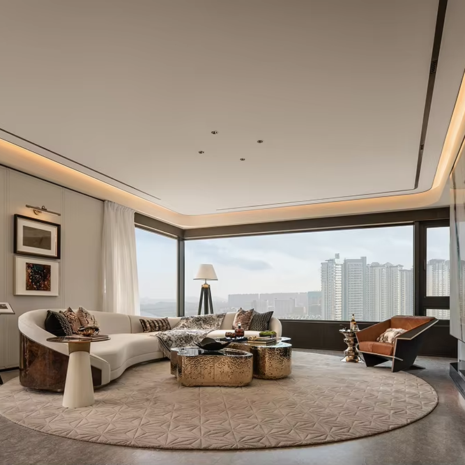 Interior Design Layout - Sanhai Light Interior Design Мастер-план Макет
