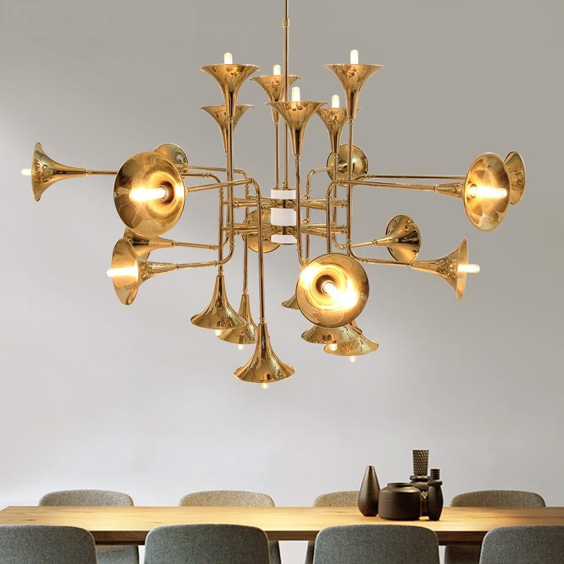 Interior Design Kitchen And Living Room - Подвесной светильник в скандинавском стиле для
