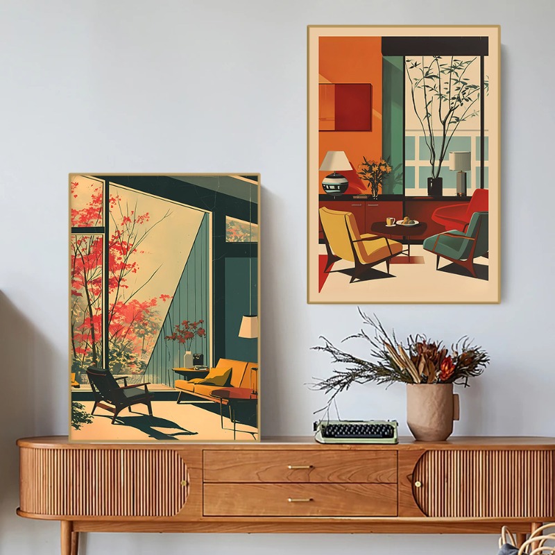 Безрамный винтажный архитектур – обзор и цена Interior Design Layout