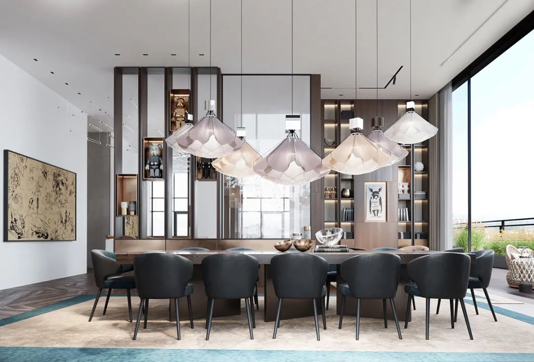 Супер роскошный особняк Sanhai – обзор и цена Interior Design Layout